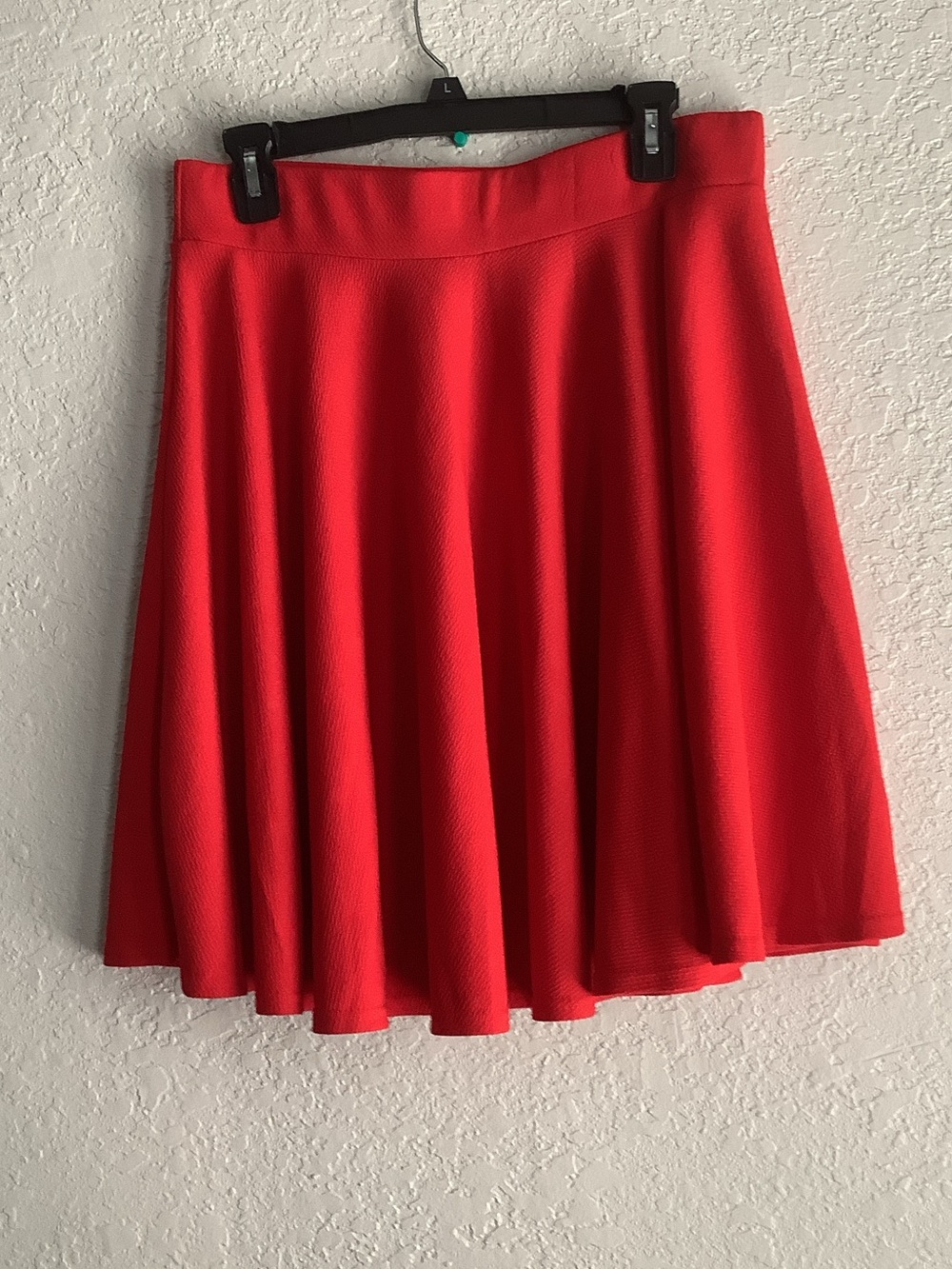 Classic Red Circle Skirt - Flattering Women's Skater Skirt